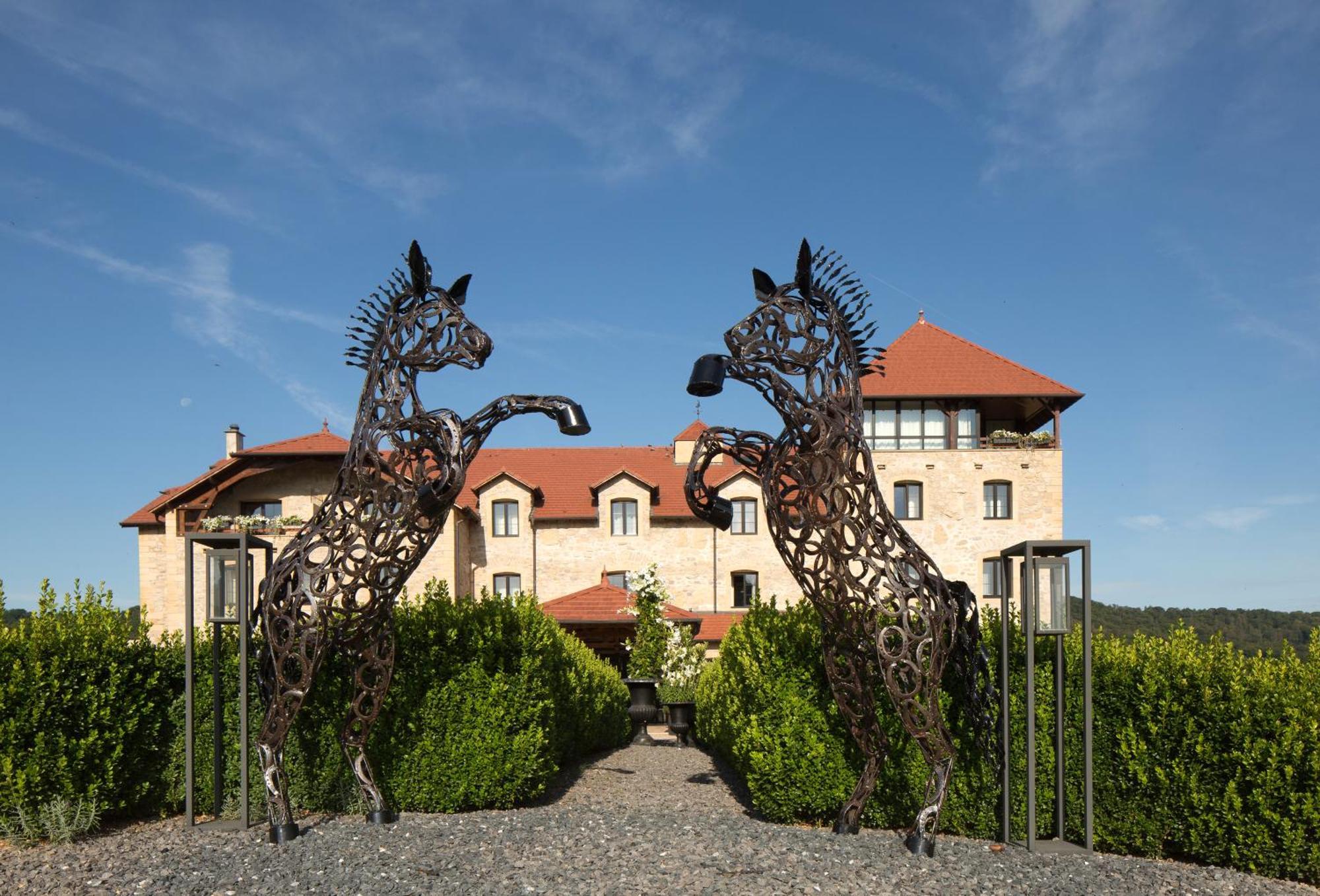 Domaine De La Klauss & Spa, Restaurant Gastronomique Le K Montenach Bagian luar foto