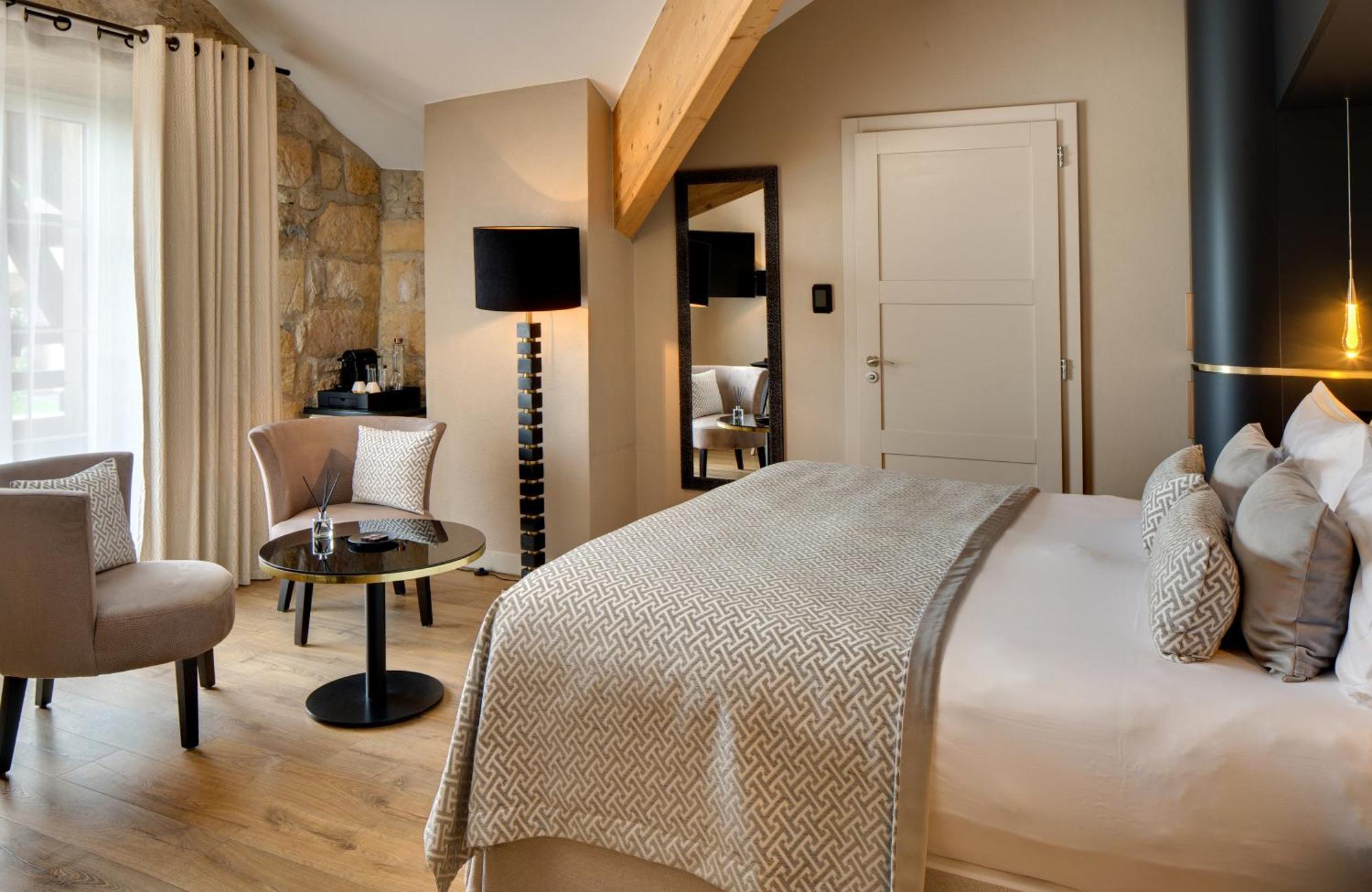 Domaine De La Klauss & Spa, Restaurant Gastronomique Le K Montenach Bagian luar foto